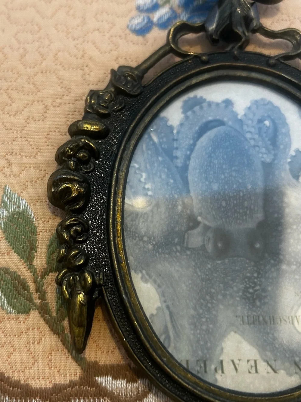 Antique-Style Black and Gold Ornate Wall Frame - Home Accents